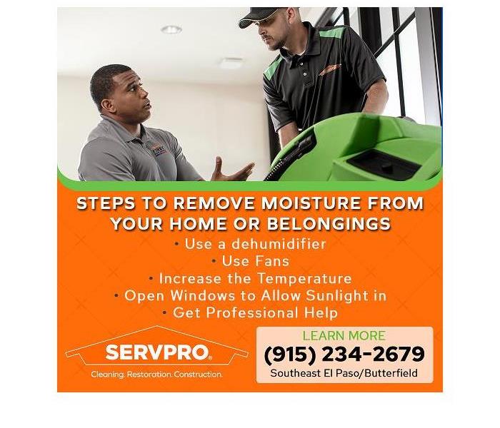 SERVPRO experts with equipment
